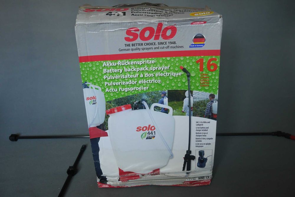 Акумуляторний обприскувач SOLO 441NEW (16 л)