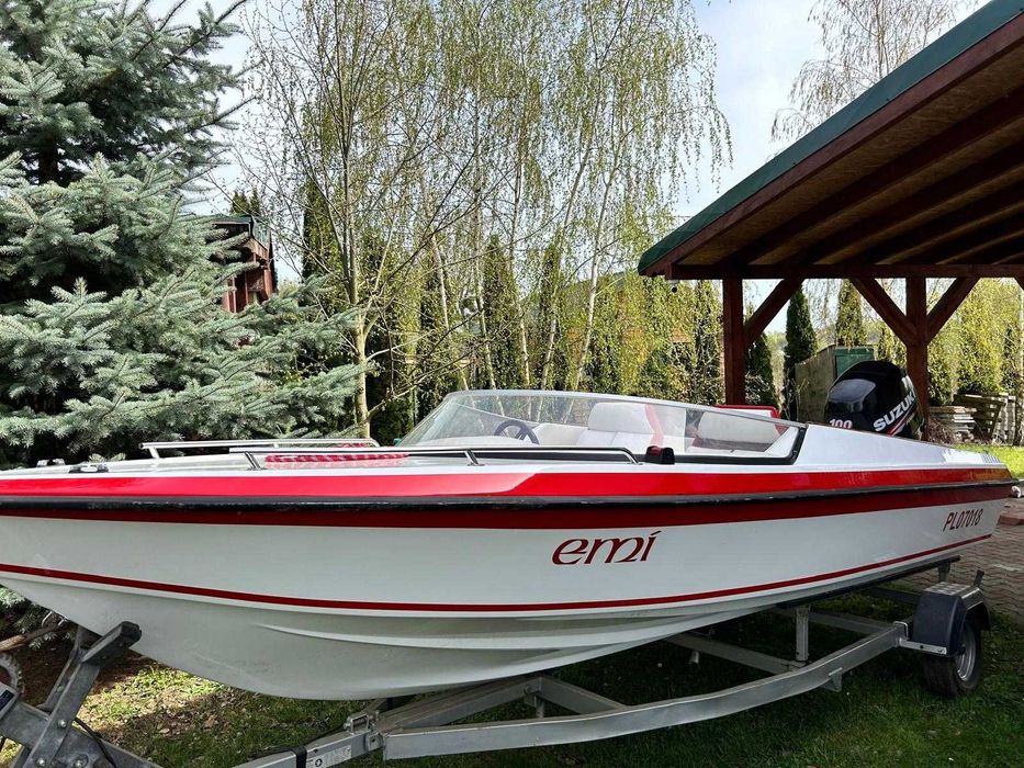 Łódź motorowa Suzuki 100km