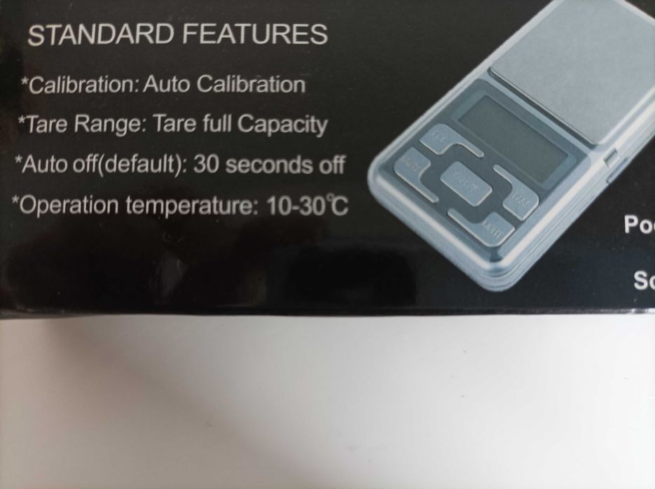 Balança Precisão digital | 0,01g até 500g | Nova