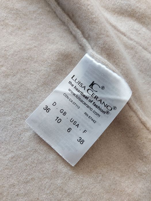 Wełniany kardigan Luisa Cerano rozm 36