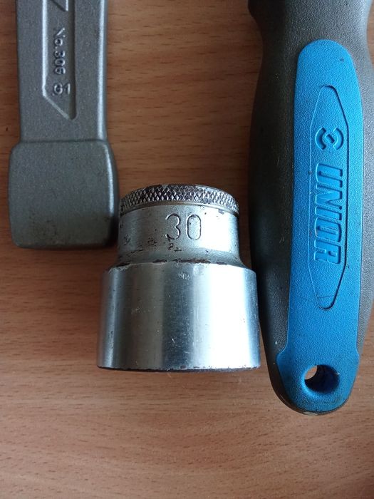 Gedore накидной ударный прямой ключ 32мм.