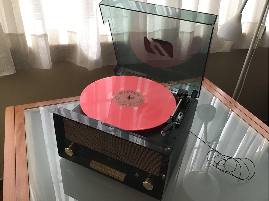 Giradiscos cd radio bluetooth muse vintage collection