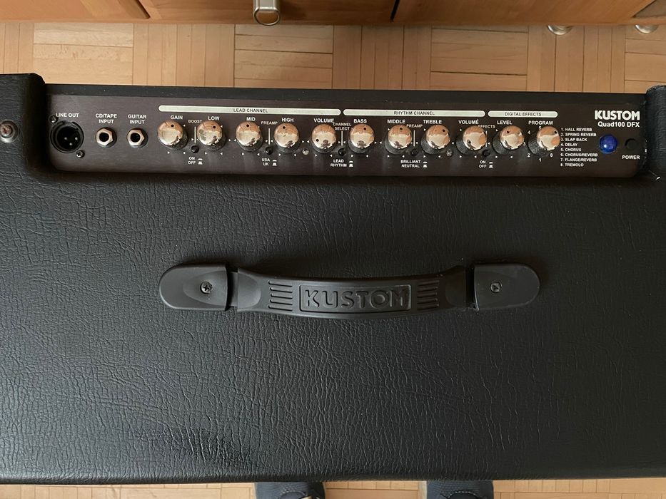 Wzmacniacz gitarowy Kustom Quad 100 DFX (100W mocy)