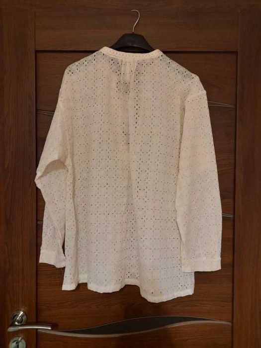 Bawełniana bluzka w stylu retro Zara rozm M