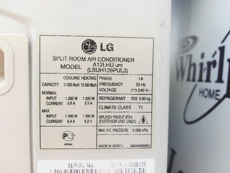 Кондиционер настенный БУ LG Artcool 12 (35 м.кв) КАРТИНА Гарантия!