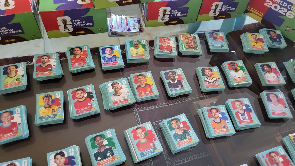 Mundial 2026: vendo cromos a 0,40€ cada. Quase todos os números disponíveis.