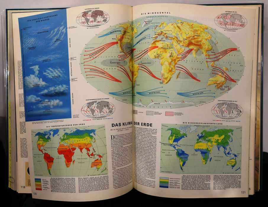 Mega Atlas z 1965! Der Grosse Weltatlas Reader's Digest - Stan BDB!