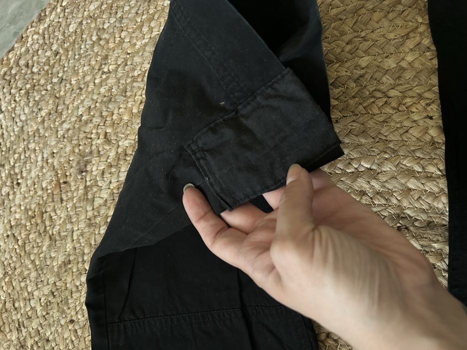 Czarne damskie bawełniane spodnie Ralph Lauren