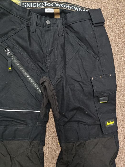 6314 Snickers RuffWork 96  Canvas+ grube spodnie robocze serwis