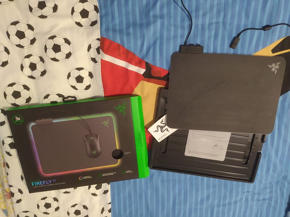 Tapete rato rgb razer firefly v2