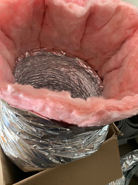 Tubos Aluminio com isolamento.