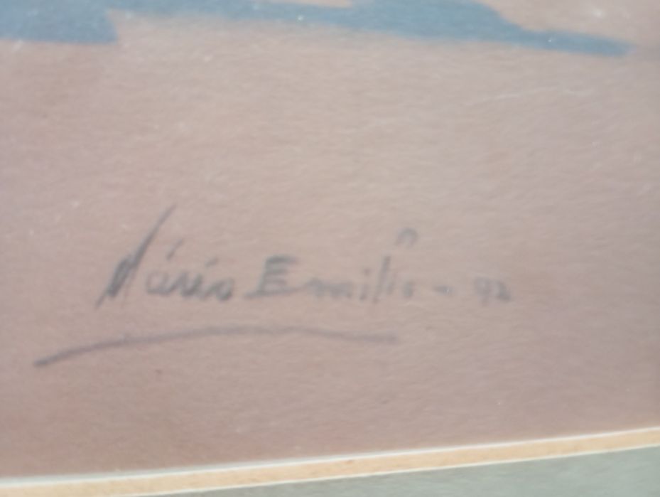 Pintor Mário Emílio Viana do Castelo,cópia do cartaz das