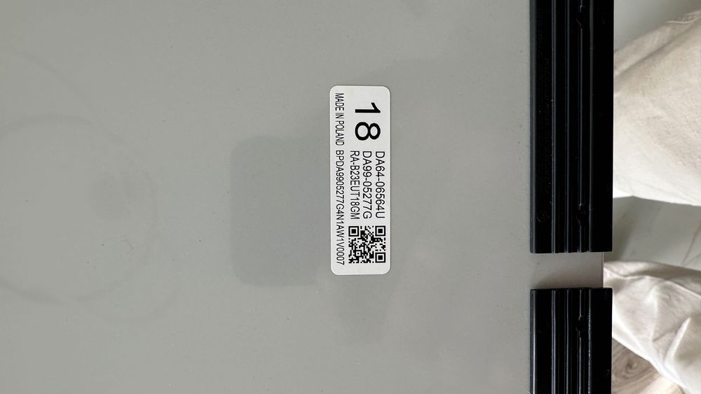 Декоративна панель. Холодильник samsung rb38c7b5d39/ef