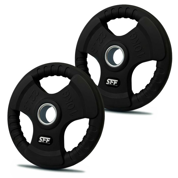 Obciązenie Olimpijskie Krążek 2x10KG Gumowe 51MM Wytrzymałe grip