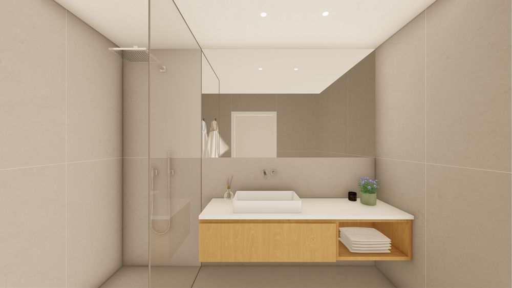 Apartamento T2 (105m2), com garagem fechada (19.5m2)