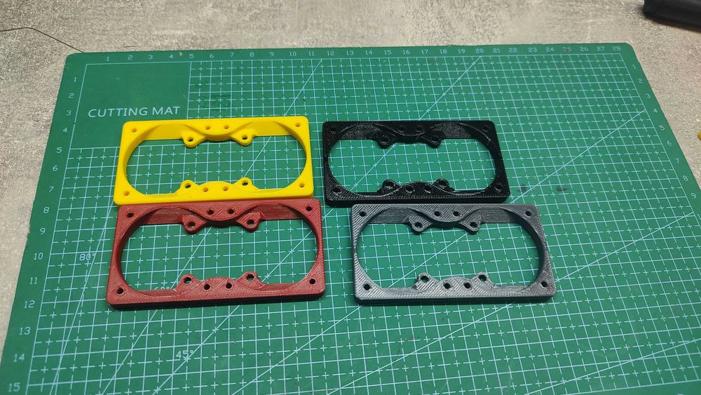 Adapter chłodzenia 1x30mm do 2x40mm Arrma, Traxxas, Losi, HPI