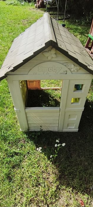 Domek ogrodowy Smoby dla dzieci plastikowy – do ogrodu