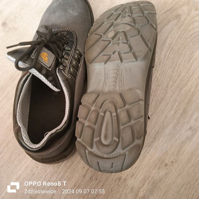Buty robocze z kapą (blachą)