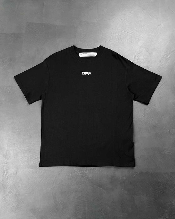 Футболка OFF-WHITE Caravaggio Square Tee Shirt Black