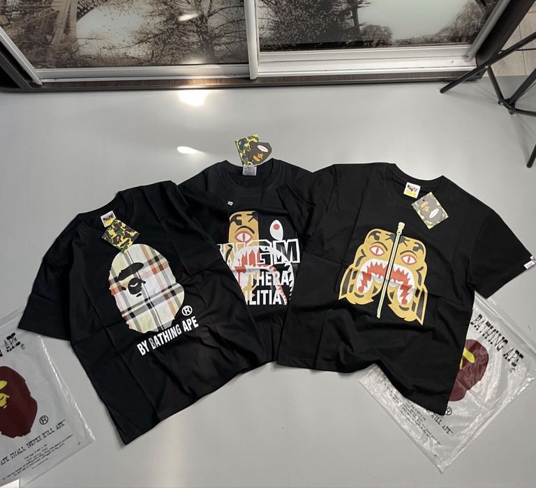 ‼️РОЗПРОДАЖ‼️Футболка Bape / Bape футболка / футболка Бейп