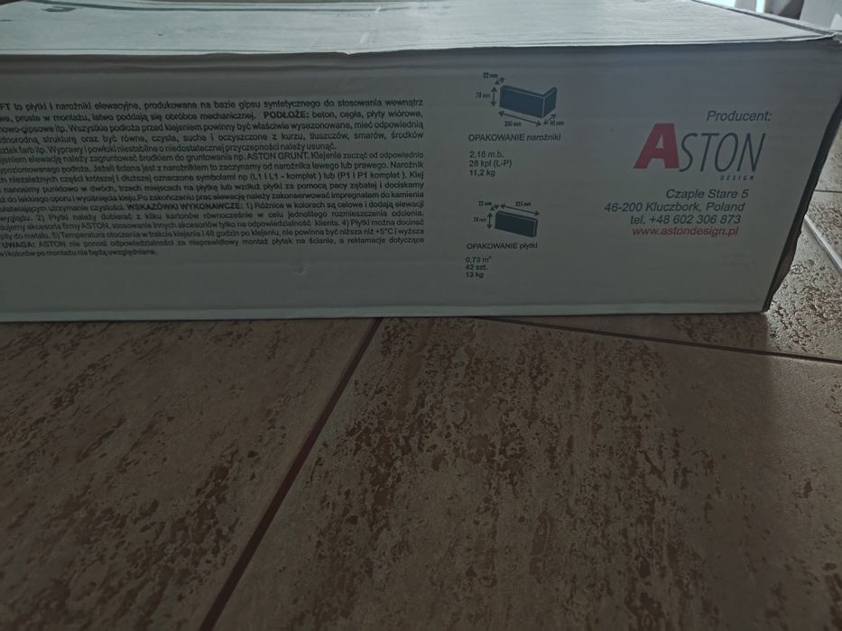 Płytki kamieniopodobne loft