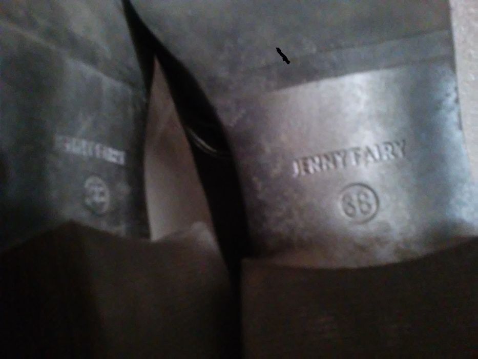 buty botki Jenny Fairy roz. 38 - zdobione wzdłuż podeszwy