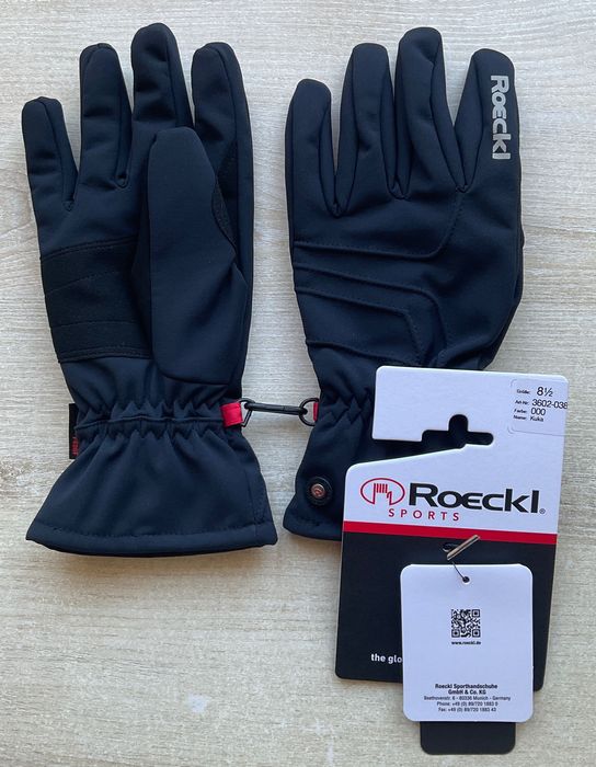 Перчатки Roeckl sport Kuka black. Новые.