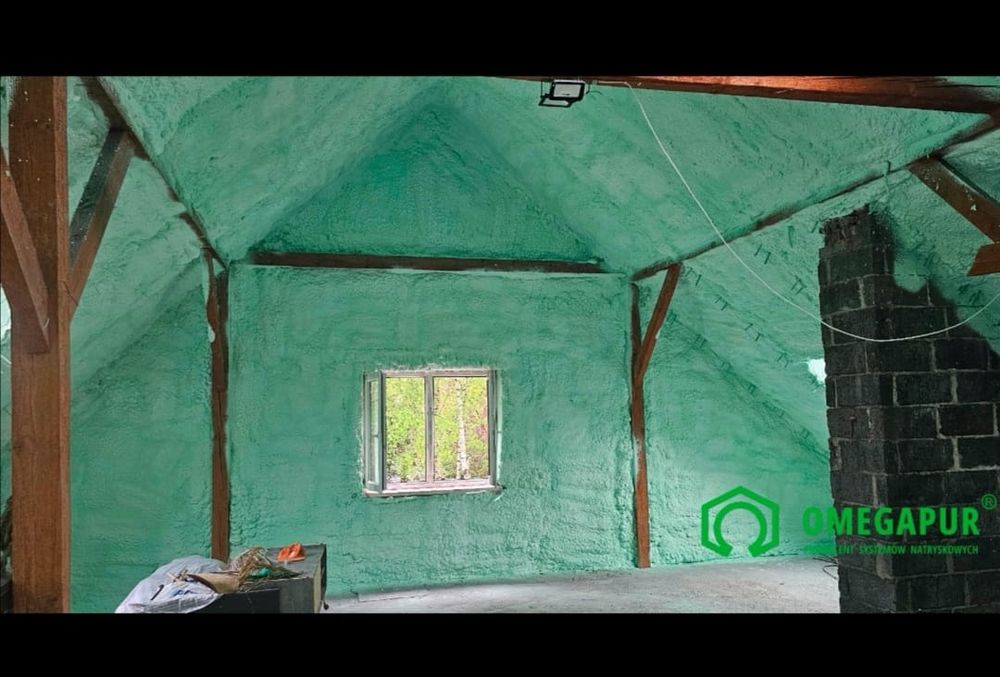 Piana pur, ocieplenia poddaszy, izolacje natryskowe!