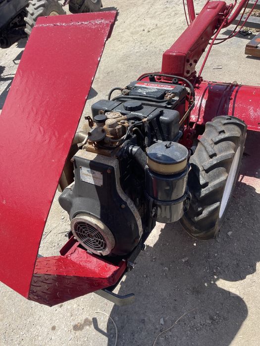 Motoenxada VMD (12cv) diesel, arranque elétrico