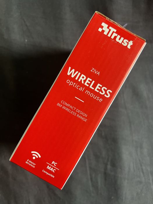 Trust Ziva Wireless Compact Mouse – Brand New in Box64343222014978123