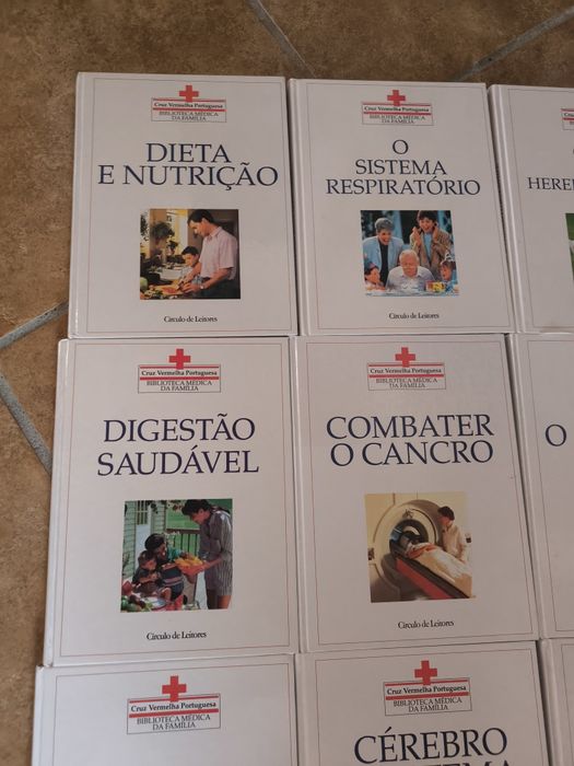 Livros Cruz Vermelha - Saúde