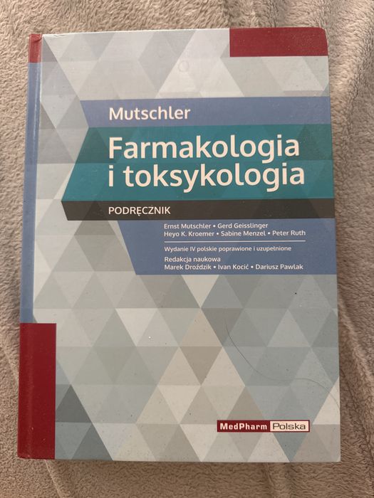 Farmakologia i toksykologia Mutschler