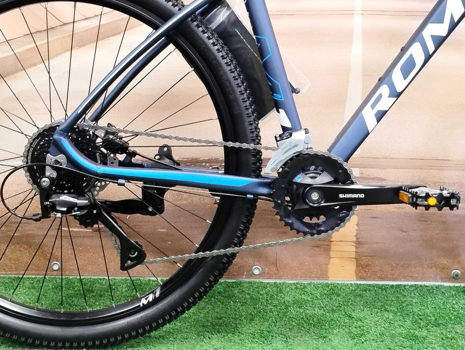 Rower górski Romet Mustang M7.1 27,5"rama alumin. 19" HAMULCE TARCZOWE