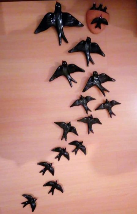 Lote de andorinhas tradicionais  portuguesas