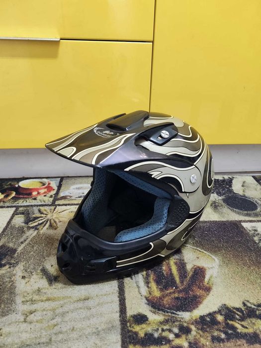 Capacete MotoCross Golden Bat