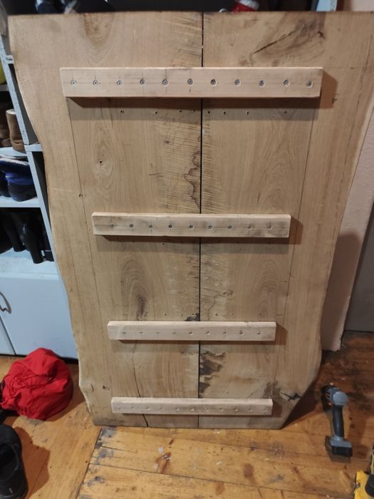 Blat dębowy na stół.