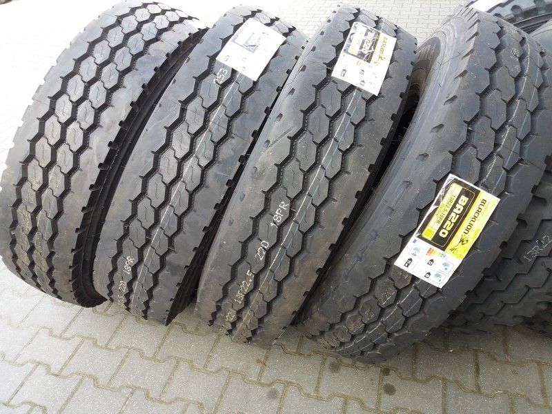 Nowe Opony 13R22,5 BLACKLION BA220 na Przód C.Brutto Montaż Gratis