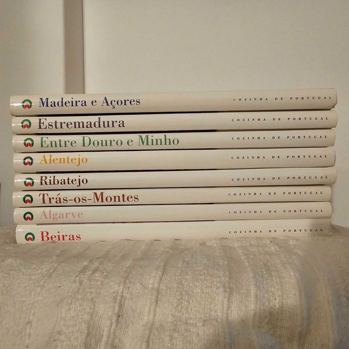 Livros de Culinária - Cozinha de Portugal - 8 Volumes