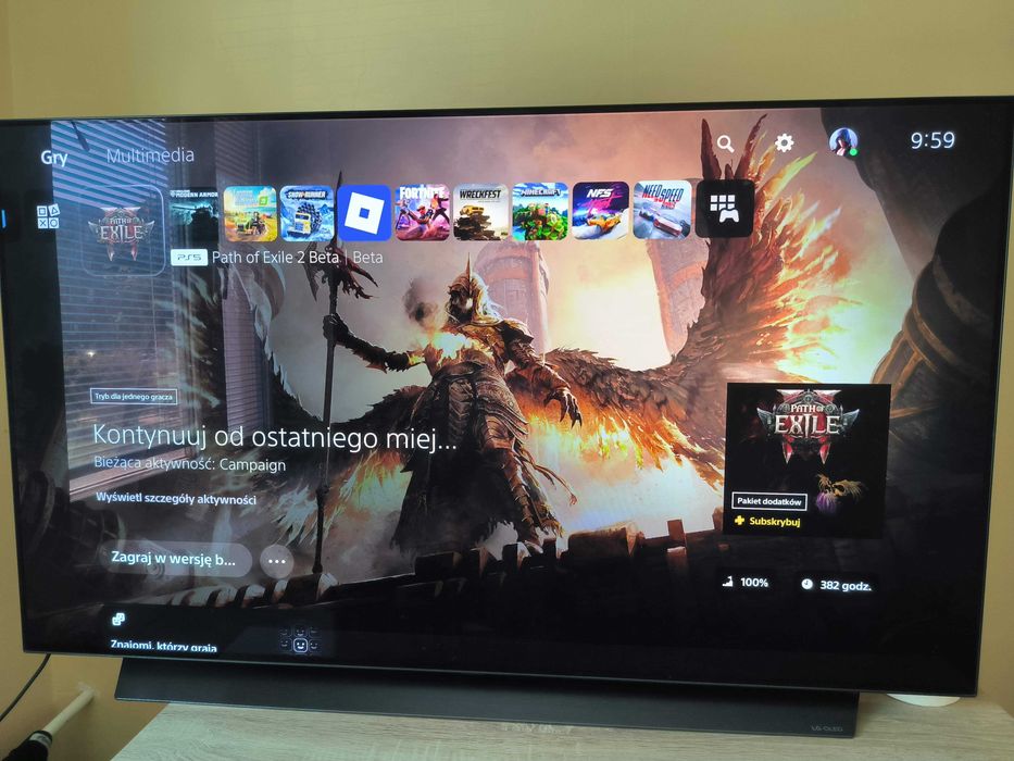 TV LG OLED CX 55 cali