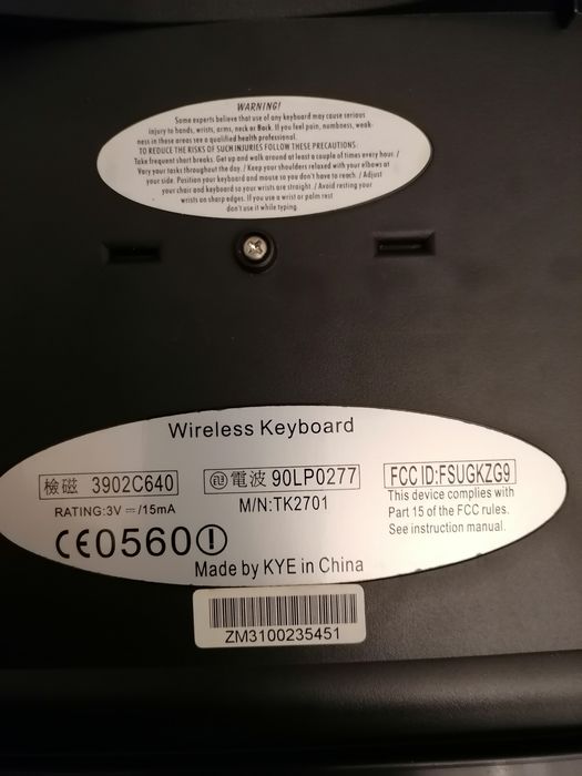 Teclado  para PC sem fios