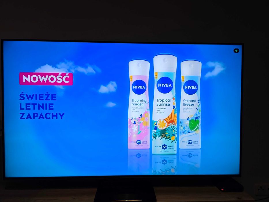 TCL 55C805 MiniLED QLED 144Hz 4K – Gwarancja 04/2027, stan idealny