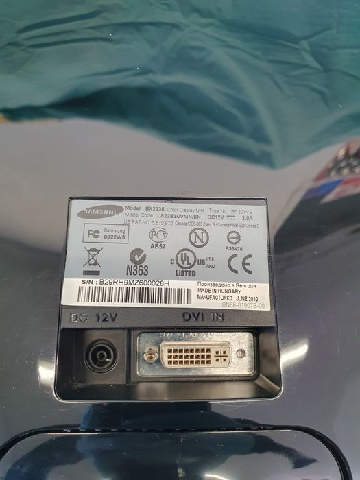 Monitor Samsung 22" SyncMaster BX2235 LCD 1920x1080 telewizor