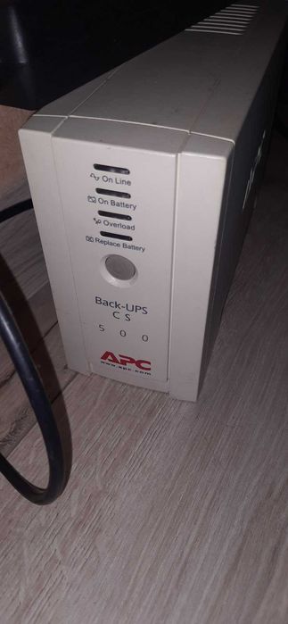 APC Back-UPS CS 500 нова батарея 9Ah подовжувач 6 розеток