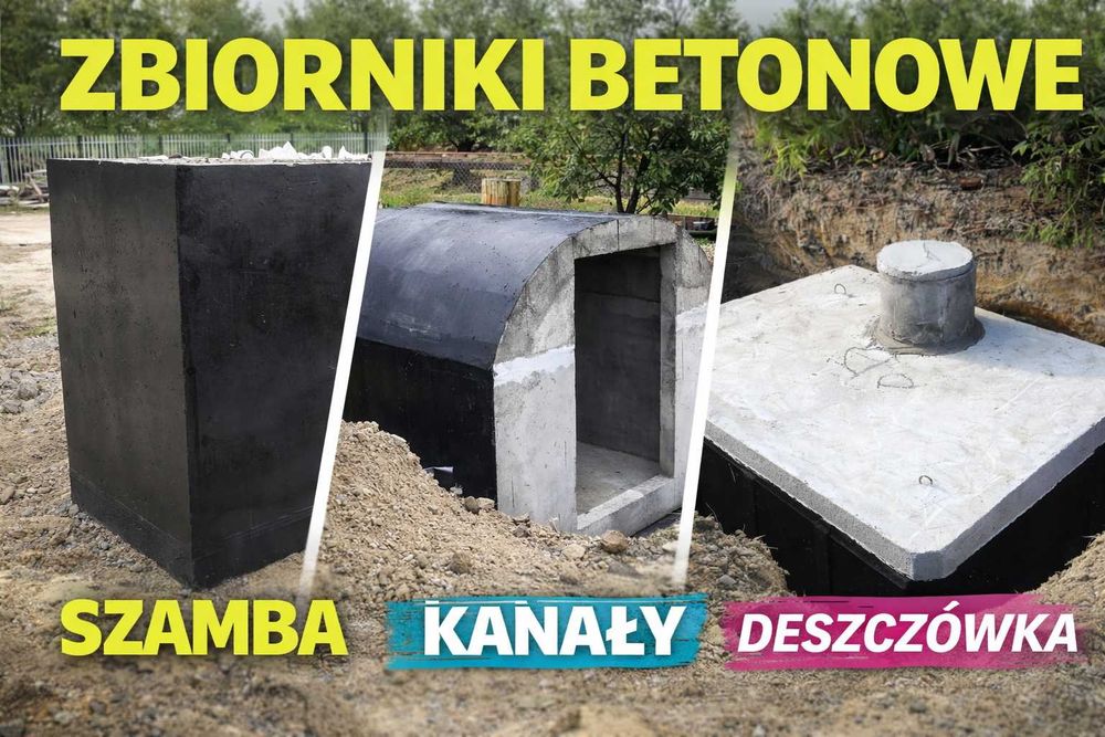PIWNICA ogrodowa ZIEMIANKA schron na podwórko SZAMBO betonowe szamba