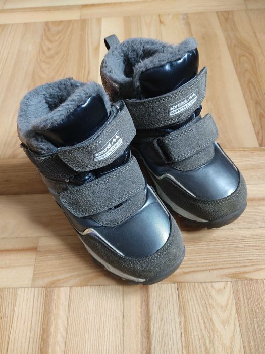 Buty zimowe dzieciece ocieplane