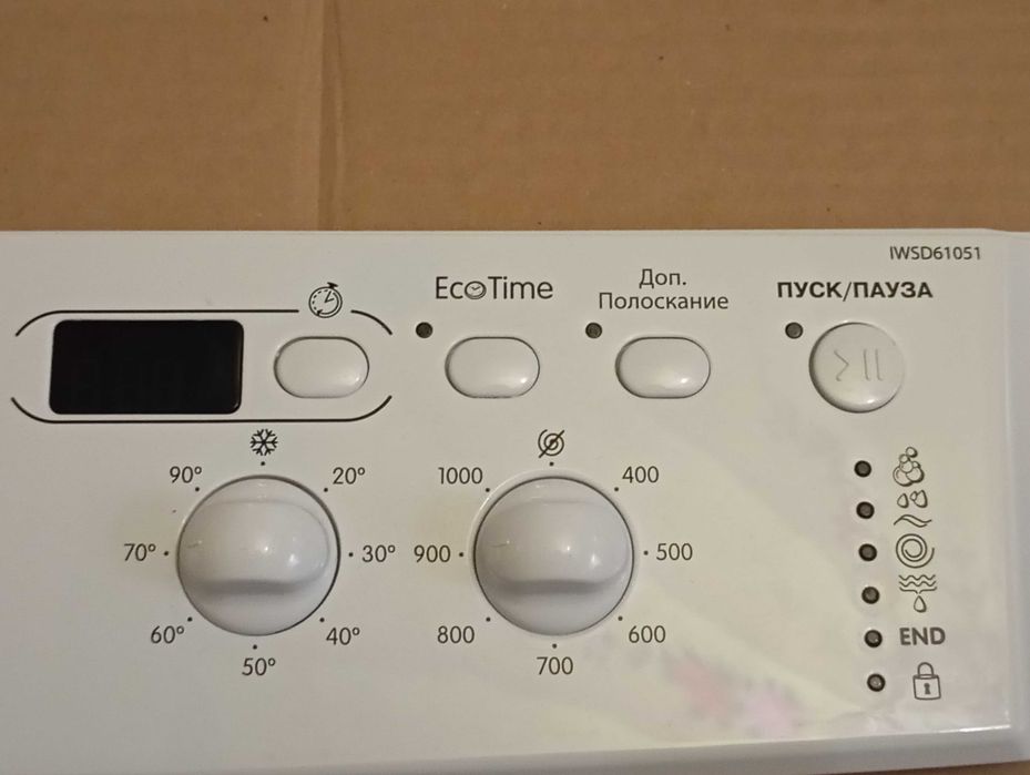 Плата управления(индикации) Indesit для стиральной машины IWSC, IWSD