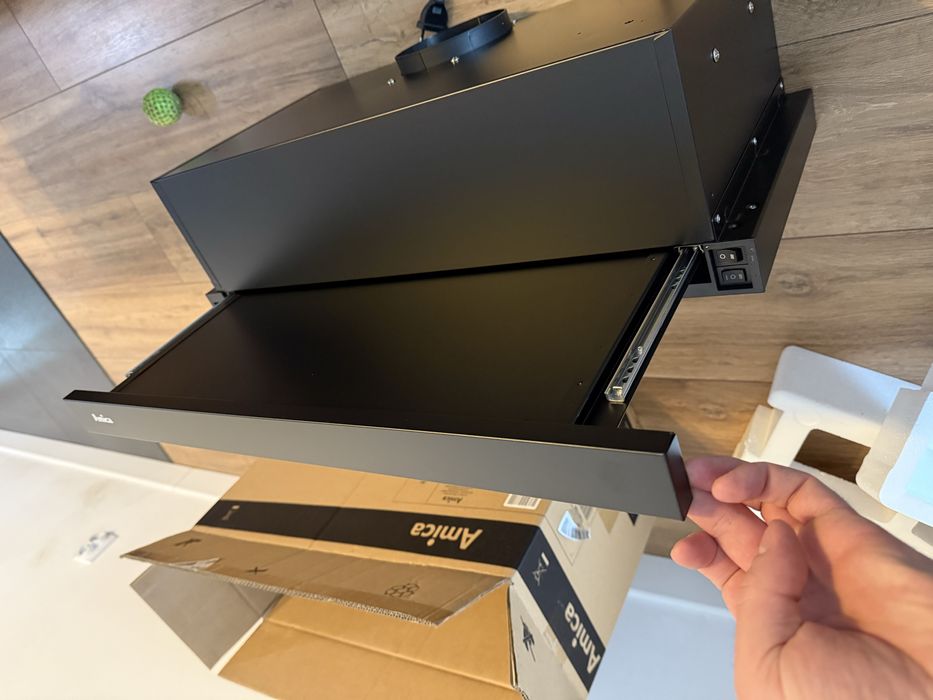 Nowy okap AMICA OTP6243B, na gwarancji !