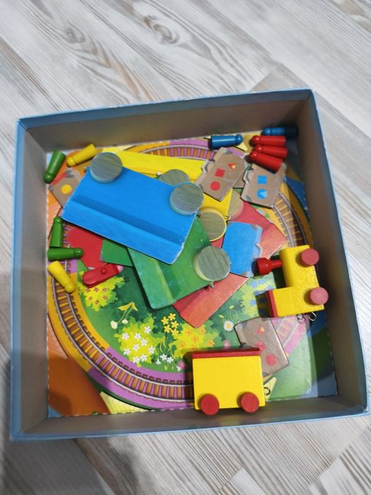 Mały pociąg gra planszowa