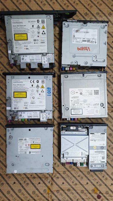 Ремонт авто магнітол звук тач AUDI VW MMI3g MIB2 ICAS3 Discover Harman