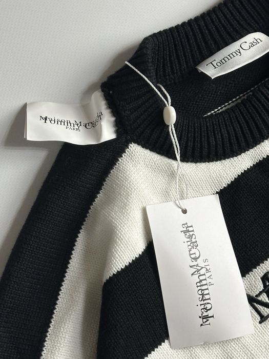 Maison Margiela Tommy Cash светр світер кофта худі світшот свитшот чб